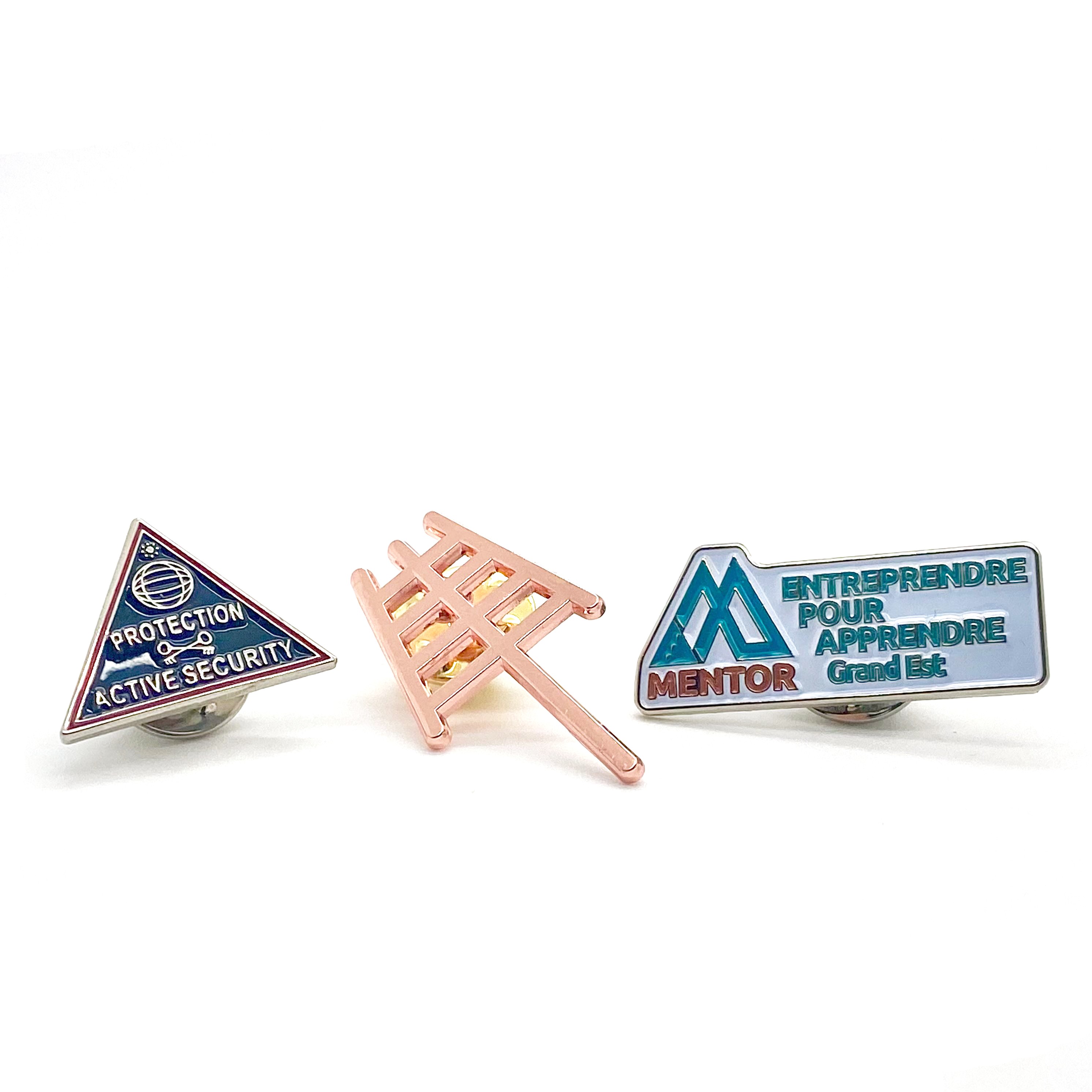 Pin's émaillé Moulin à Vent – Fermoir Papillon, Acier Inoxydable, 15x29mm - 7
