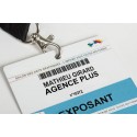 Badges Pass PVC XXL Personnalisés